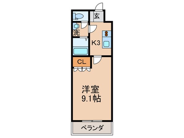 グリ－ンヒルズの物件間取画像